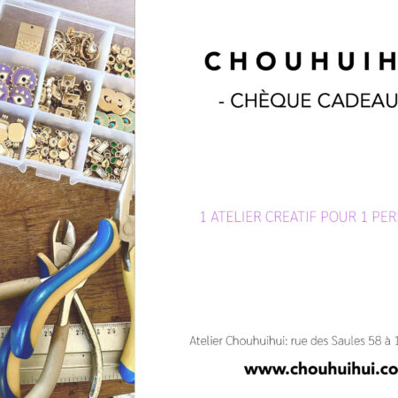 CHEQUE CADEAU ATELIER CREATIF