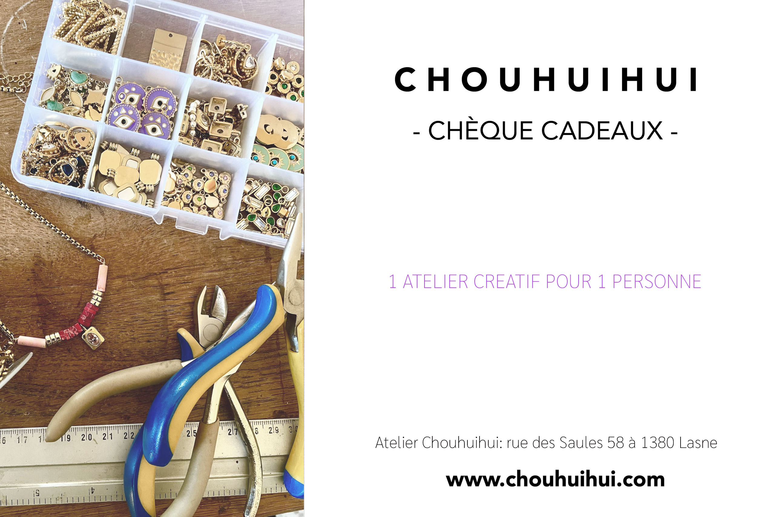 CHEQUE CADEAU ATELIER CREATIF