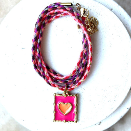 Collier AVA rose
