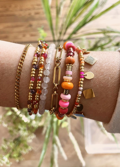 Bracelet LOLLIPOP rouge/orange – Image 3