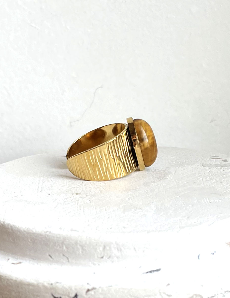 Bague JOYCE œil de tigre – Image 4