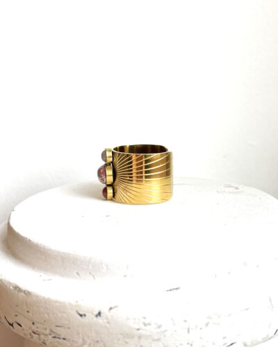 Bague CAPRESE grenat – Image 4