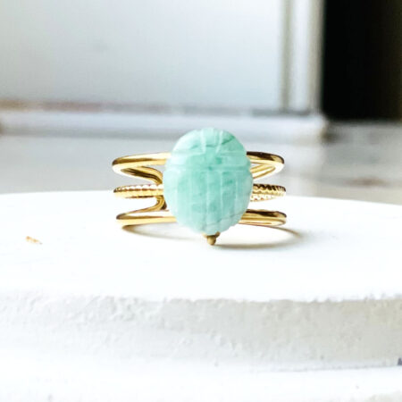 Bague SCARA émeraude