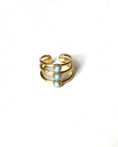 Bague NEPTUNE turquoise