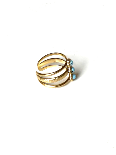 Bague NEPTUNE turquoise – Image 2