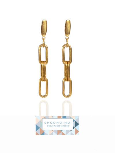 Boucles d'oreille OCÉA