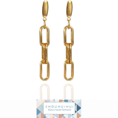 Boucles d'oreille OCÉA