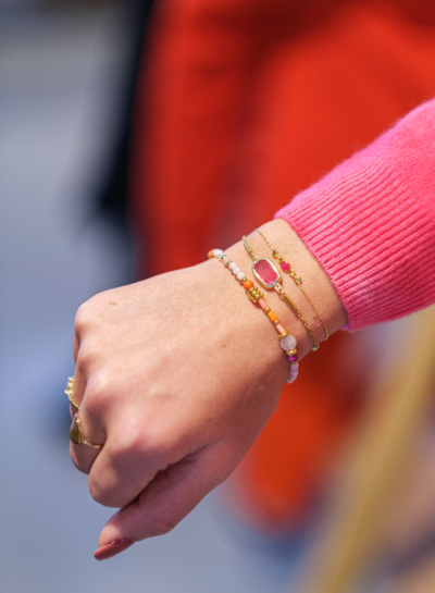Bracelet AURORE fushia – Image 4