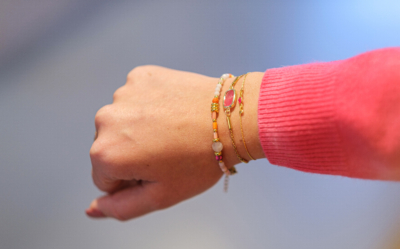Bracelet AURORE fushia – Image 2