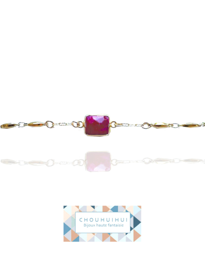 Bracelet BLANDINE fushia