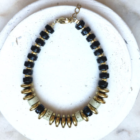 Bracelet CLEOPÂTRE noir