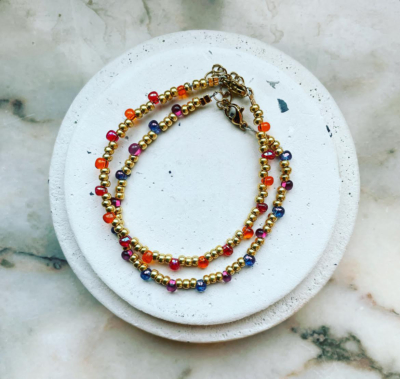 Bracelet LOLLIPOP rouge/orange – Image 2