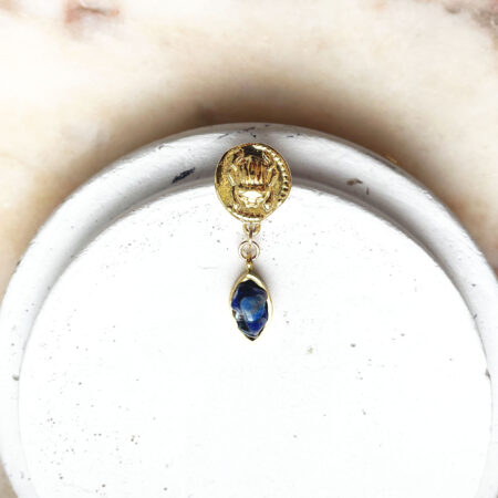 Pin's JADE bleu