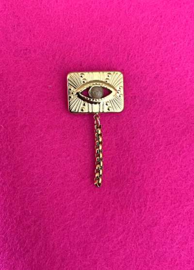 Broche AHMÈS gris