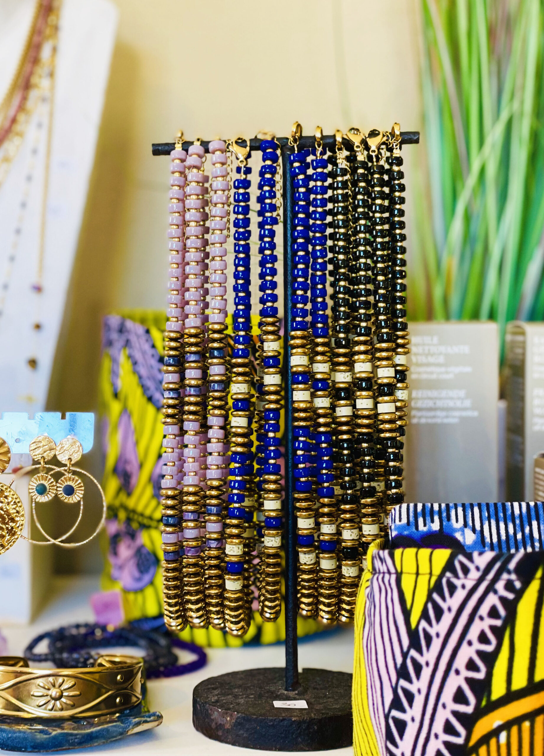 Collier CLEOPÂTRE parme – Image 5