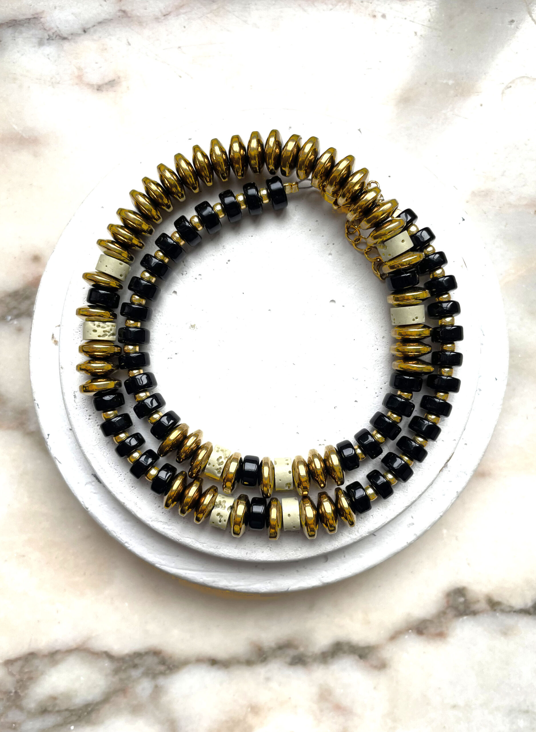 Collier CLEOPÂTRE noir