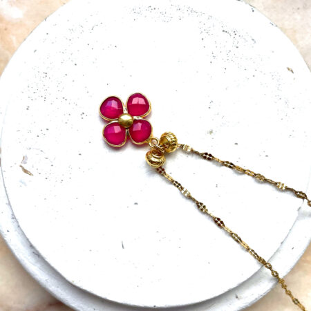Collier PIA fushia