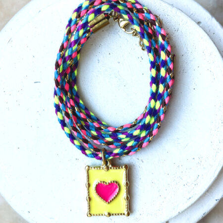 Collier AVA jaune