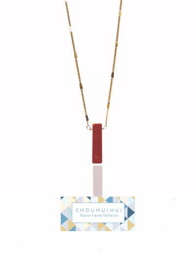Collier CAROLINE tabac