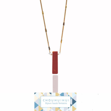 Collier CAROLINE tabac