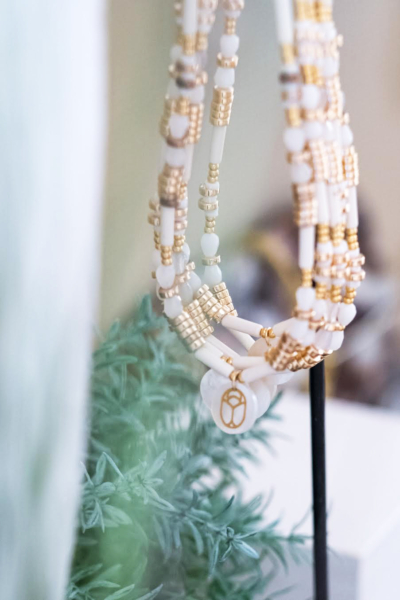 Collier JOY blanc – Image 3