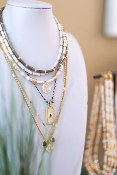 Collier Juliette gris labradorite – Image 4
