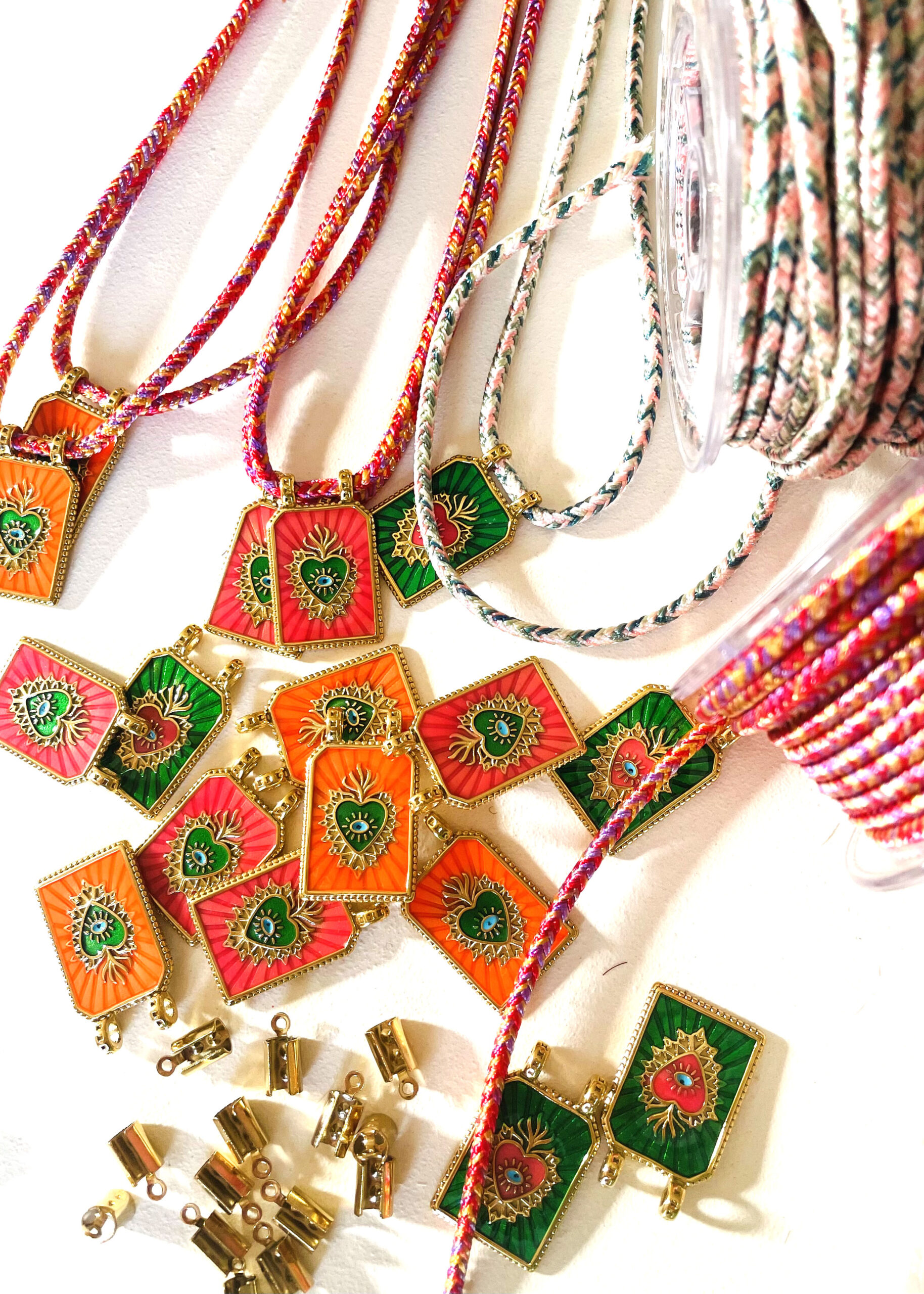 Collier MAHAUT orange – Image 5