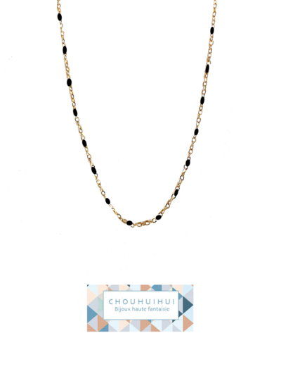 Collier MÉLODIE noir