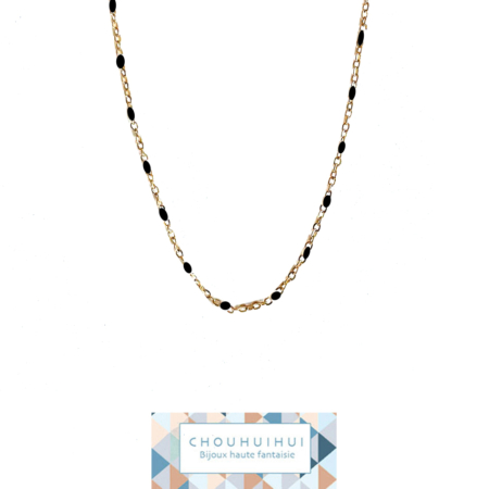 Collier MÉLODIE noir