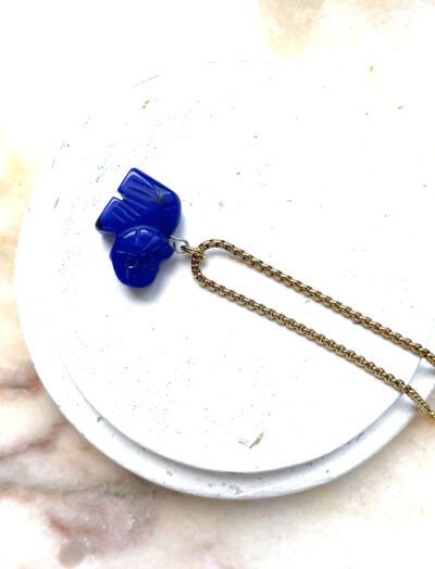 Collier ODALIE bleu