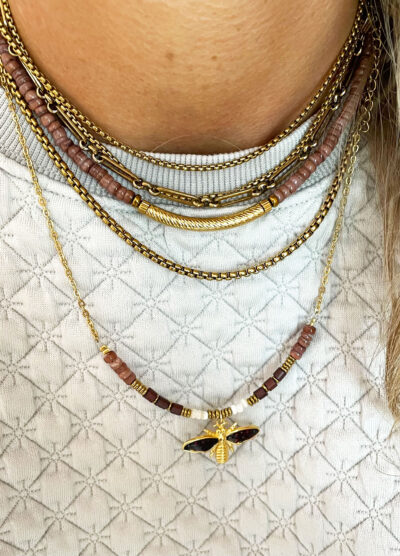 Collier ODE praliné – Image 3
