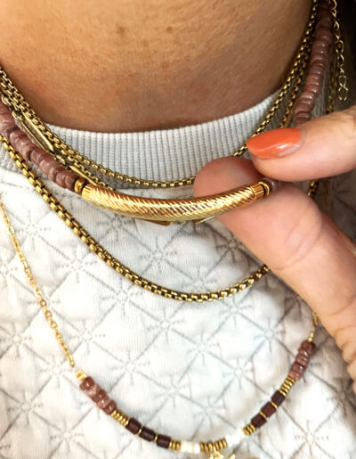 Collier ODE praliné