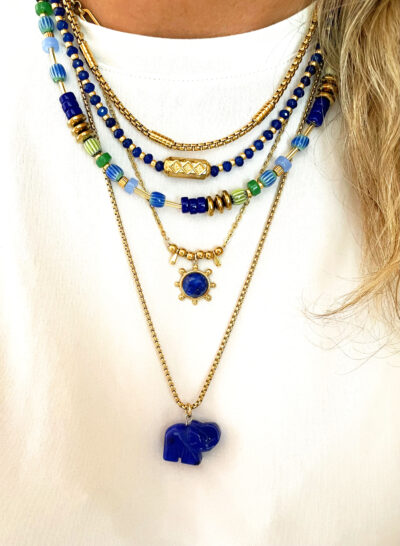 Collier OKANA lapis lazuli – Image 2