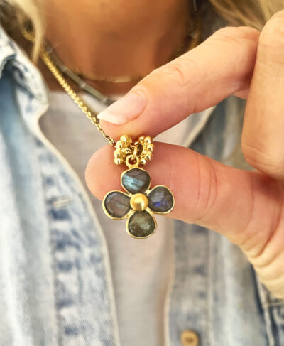 Collier PIA gris – Image 4