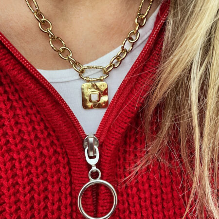 Collier RUBY blanc