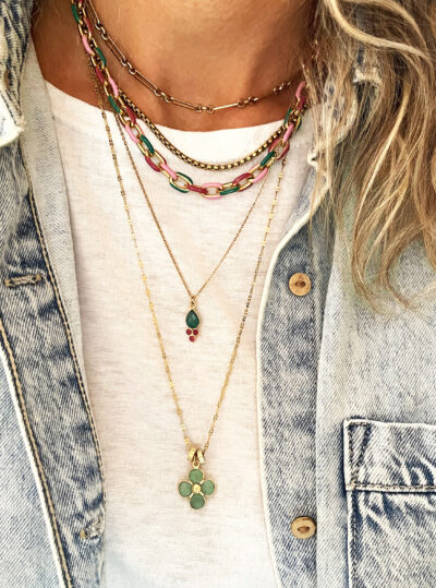 Collier PIA vert – Image 3