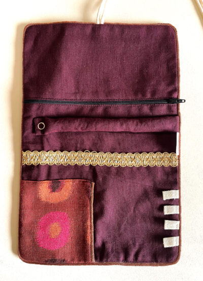 Pochette DENEUVE bordeaux – Image 2