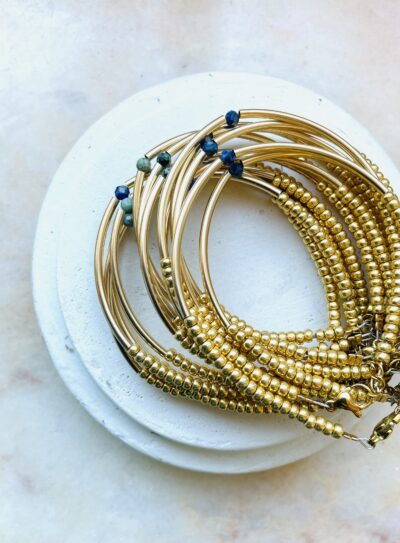 Bracelet ANÉMONE vert – Image 4