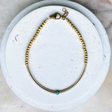 Bracelet ANÉMONE vert