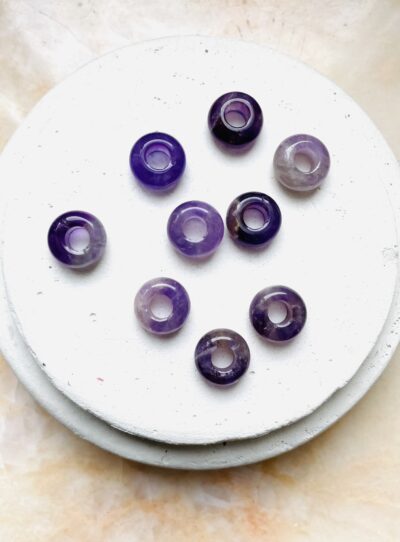 Donut améthyste (mauve)
