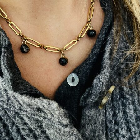 Collier ANTOINETTE noir