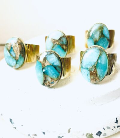 Bague ARIANA turquoise – Image 6
