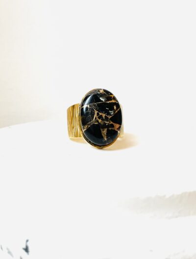 Bague ARIANA noire