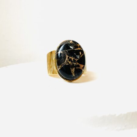 Bague ARIANA noire