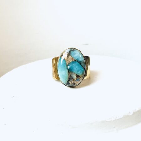 Bague ARIANA turquoise