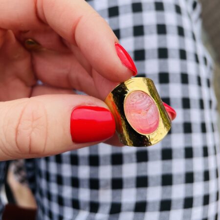 Bague SCARABEE rose