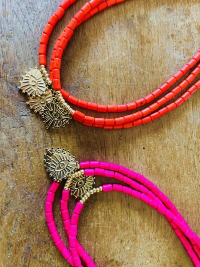 Collier LOUISON rose – Image 3
