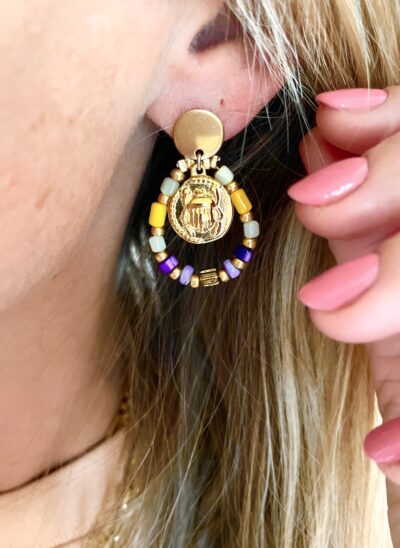 Boucles d’oreille AMBRE – Image 4