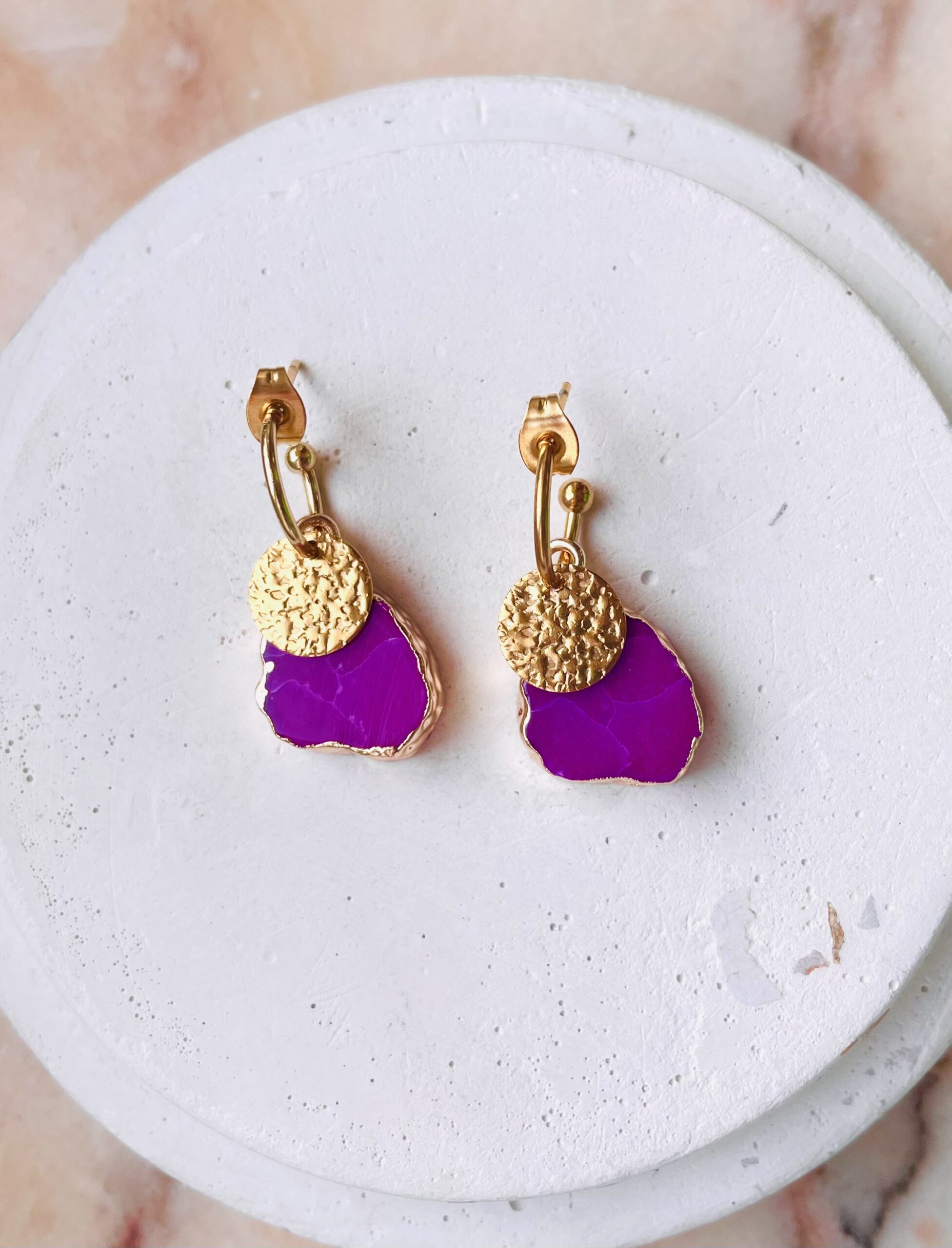 Créoles Adixia fushcia