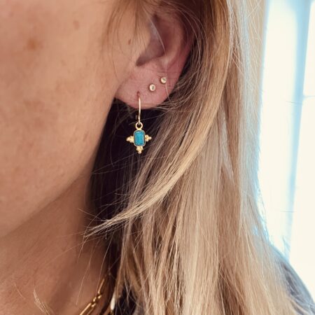 Créole BILLIA turquoise (vendue à l'unité)
